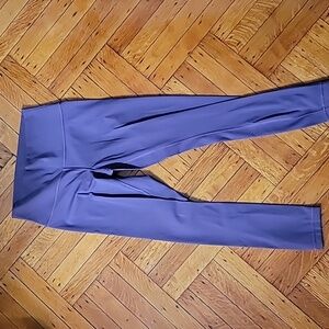 Lululemon wunder train 25" leggings, eggplant